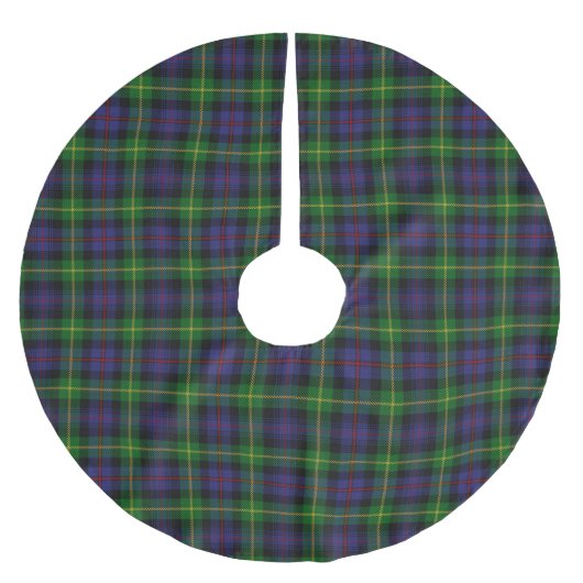 Scottish Clan Farquharson Tartan Kerstboom Rok (Voorkant)
