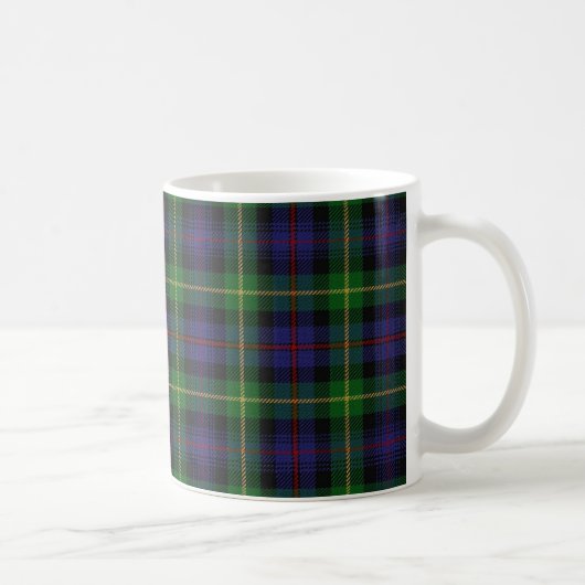 Scottish Clan Farquharson Tartan Koffiemok (Rechts)