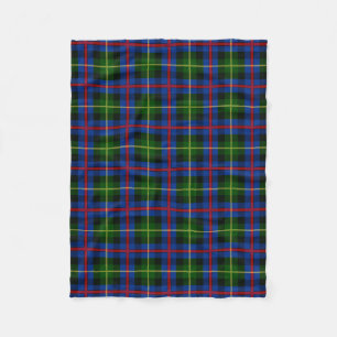Scottish Clan Farquharson Tartan Pset Fleece Deken