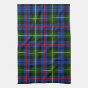 Scottish Clan Farquharson Tartan Pset Theedoek