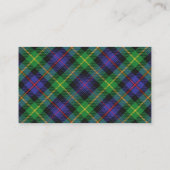 Scottish Clan Farquharson Tartan Pset Visitekaartje (Achterkant)