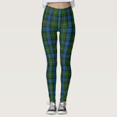 Scottish Clan Fergusson Ferguson Tartan Leggings (Voorkant)