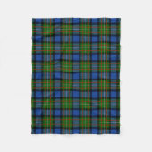 Scottish Clan Fergusson Tartan Pset Fleece Deken (Voorkant)