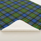 Scottish Clan Fergusson Tartan Pset Sherpa Deken (3/4)