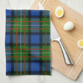 Scottish Clan Fergusson Tartan Pset Theedoek (Quarter Fold)