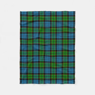 Scottish Clan Fletcher Tartan Pset Fleece Deken