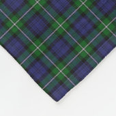 Scottish Clan Forbes Classic Tartan Fleece Deken (Hoek)