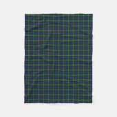 Scottish Clan Forbes Classic Tartan Fleece Deken (Voorkant)