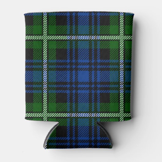 Scottish Clan Forbes Tartan Pset Blikjeskoeler (Voorkant)