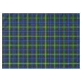Scottish Clan Forbes Tartan Pset Tafelkleed (Voorkant (Horizontaal))