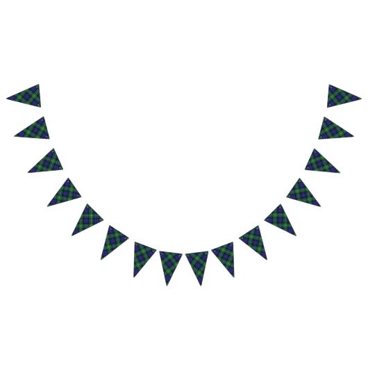 Scottish Clan Forbes Tartan Vlaggetjes (Alle)