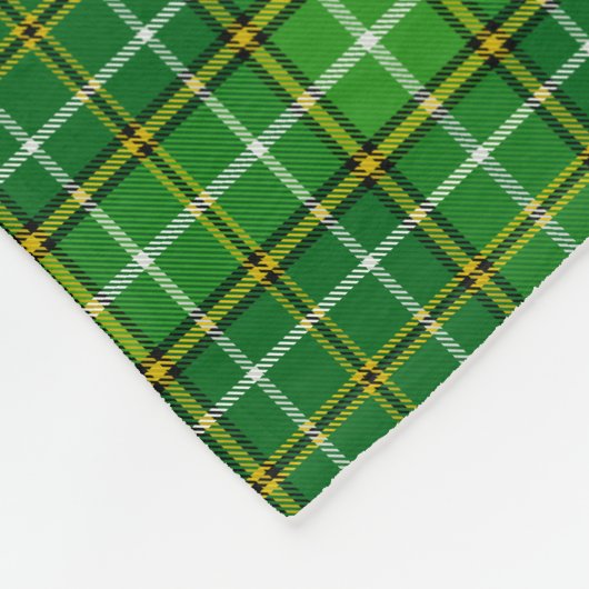 Scottish Clan Forrester Hunting Tartan Pset Fleece Deken (Hoek)