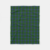 Scottish Clan Forsyth Forsythe Classic Tartan Fleece Deken (Voorkant)