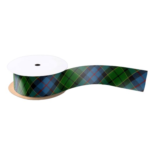 Scottish Clan Forsyth Forsythe Classic Tartan Satijnen Lint (Spoel)