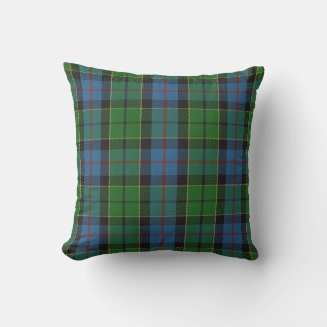 Scottish Clan Forsyth Forsythe Tartan Buitenkussen (Voorkant)