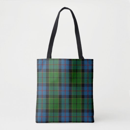 Scottish Clan Forsyth Forsythe Tartan Pset Tote Bag (Voorkant)