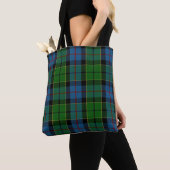 Scottish Clan Forsyth Forsythe Tartan Pset Tote Bag (Dichtbij)