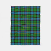 Scottish Clan Forsyth Tartan Pset Fleece Deken (Voorkant)