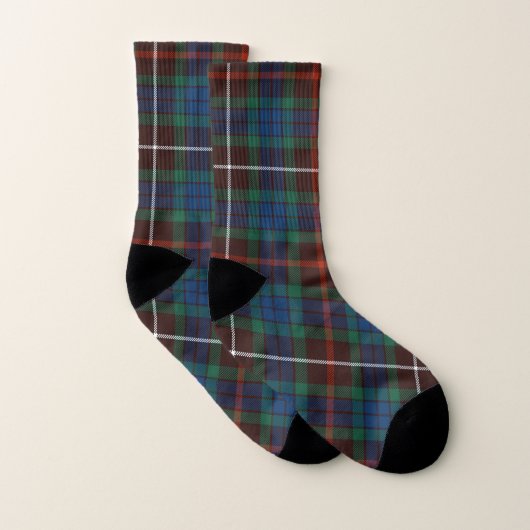 Scottish Clan Fraser Hunting Ancient Tartan Pset Sokken (Paar)