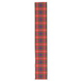 Scottish Clan Fraser of Lovat Tartan Pset Lange Tafelloper (Voorkant)