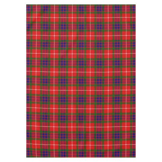 Scottish Clan Fraser of Lovat Tartan Pset Tafelkleed (Voorkant)