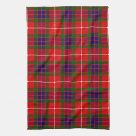 Scottish Clan Fraser of Lovat Tartan Pset Theedoek (Verticaal)