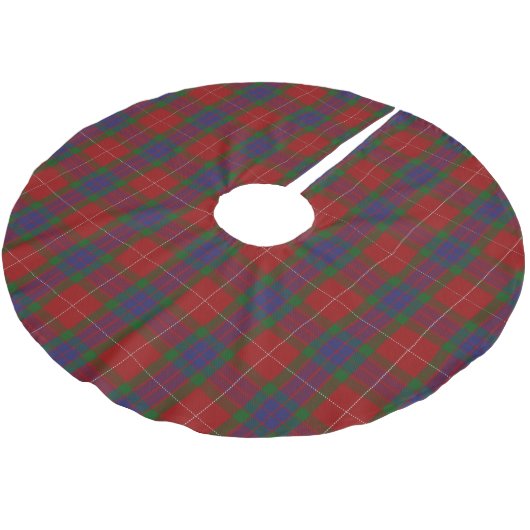 Scottish Clan Fraser Tartan Kerstboom Rok (Gekanteld)