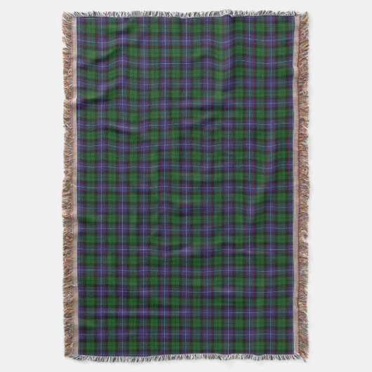 Scottish Clan Galbraith Tartan Deken (Voorkant Verticaal)