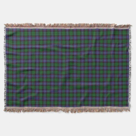 Scottish Clan Galbraith Tartan Deken (Voorkant)