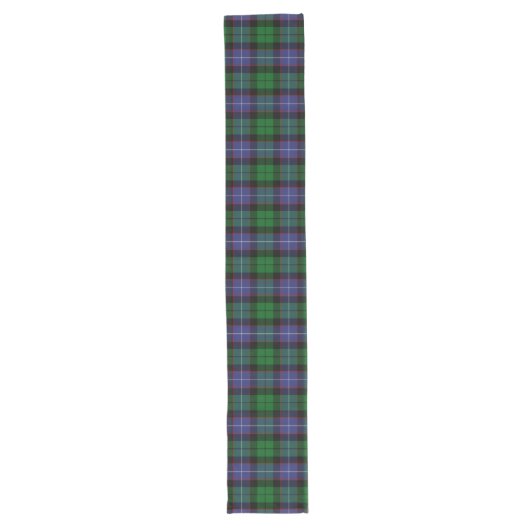 Scottish Clan Galbraith Tartan Pset Lange Tafelloper (Voorkant)