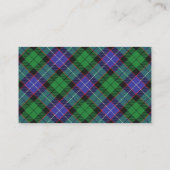 Scottish Clan Galbraith Tartan Pset Visitekaartje (Achterkant)
