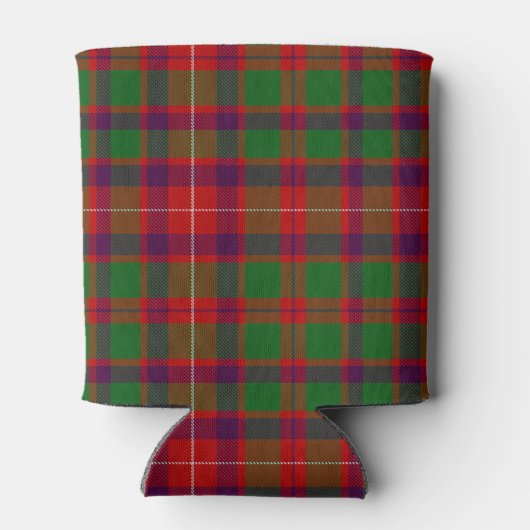 Scottish Clan Geddes Tartan Pset Blikjeskoeler (Achterkant)