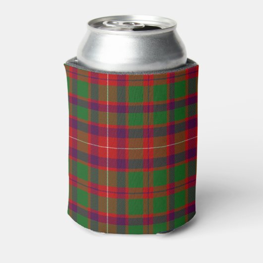 Scottish Clan Geddes Tartan Pset Blikjeskoeler (Blikje Achterkant)