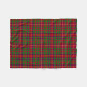 Scottish Clan Geddes Tartan Pset Fleece Deken (Voorkant (Horizontaal))