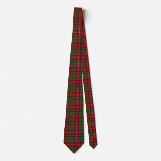 Scottish Clan Geddes Tartan Pset Stropdas (Voorkant)