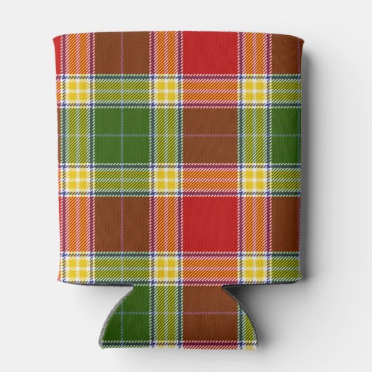Scottish Clan Gibson Tartan Pset Blikjeskoeler (Achterkant)