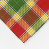 Scottish Clan Gibson Tartan Pset Fleece Deken (Hoek)