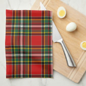 Scottish Clan Gillespie Tartan Pset Theedoek (Quarter Fold)