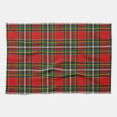 Scottish Clan Gillespie Tartan Pset Theedoek (Horizontaal)