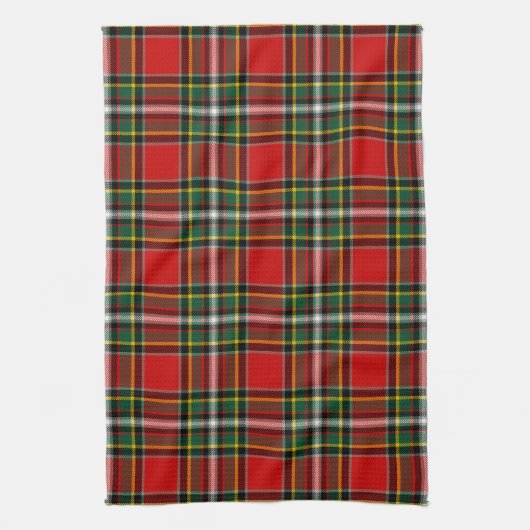 Scottish Clan Gillespie Tartan Pset Theedoek (Verticaal)