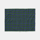 Scottish Clan Gordon Classic Tartan Fleece Deken (Voorkant (Horizontaal))