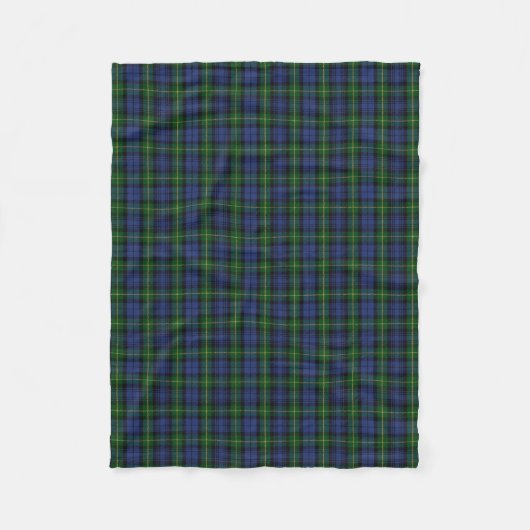 Scottish Clan Gordon Classic Tartan Fleece Deken (Voorkant)