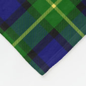 Scottish Clan Gordon Tartan Pset Fleece Deken (Hoek)