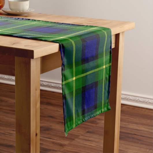 Scottish Clan Gordon Tartan Pset Lange Tafelloper (Voorbeeld)