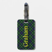 Scottish Clan Graham Bagagelabel (Achterkant verticaal)