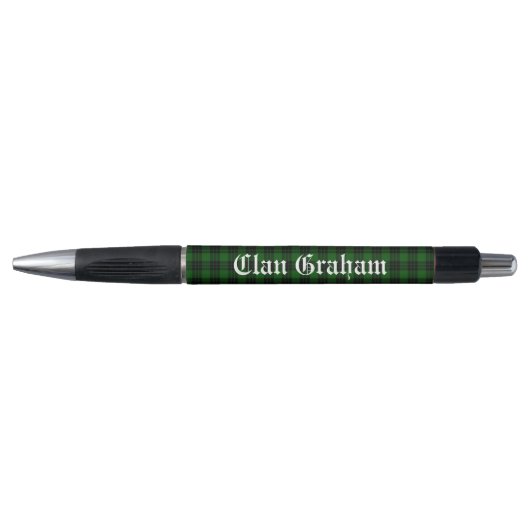 Scottish Clan Graham Tartan Pen (Voorkant)
