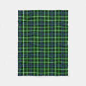 Scottish Clan Graham Tartan Pset Fleece Deken (Voorkant)