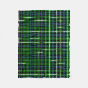 Scottish Clan Graham Tartan Pset Fleece Deken
