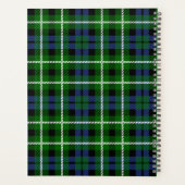 Scottish Clan Graham Tartan Pset Planner (Achterkant)