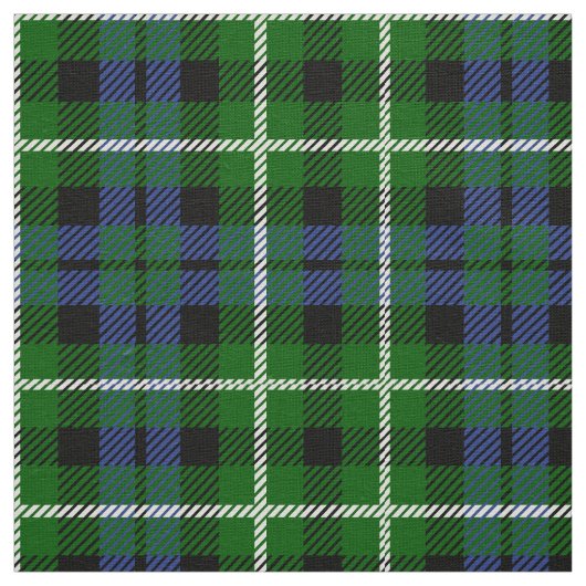 Scottish Clan Graham Tartan Pset Stof (Swatch)